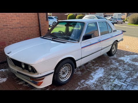 BMW E12 M535i South African lightweight walk around
