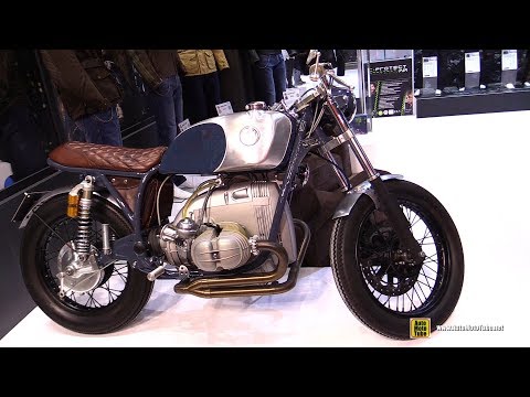 Thumbnail for 1981 BMW R65 Custom Bike - Walkaround - 2018 EICMA Milan by BMW R65