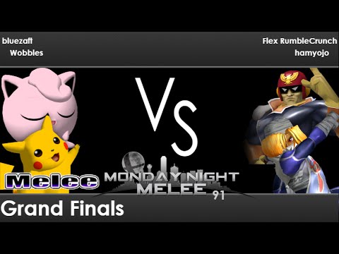 MNM 91 - bluezaft + Wobbles vs Flex RumbleCrunch + hamyojo - Grand Finals Melee