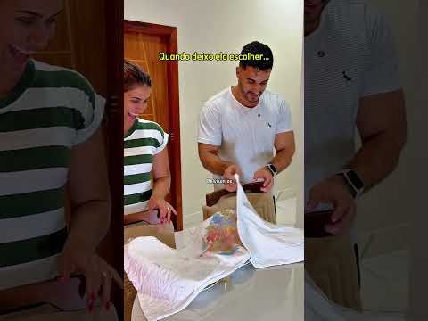 Ela me trollou na hora de escolher a janta...