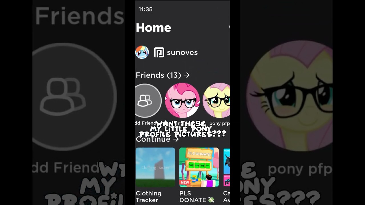 My Little Pony Roblox Profile Picture Pants💖 #roblox #robloxshorts #mylittlepony