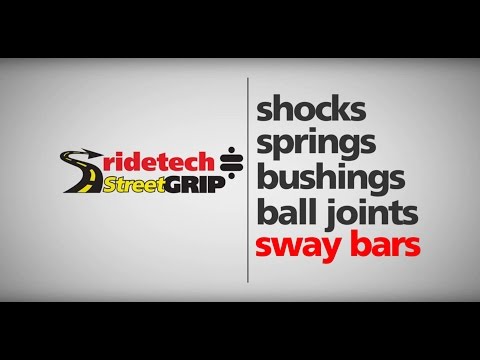 SwayBars - RideTech StreetGrip Suspension