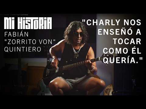 Fabián "Zorrito Von" Quintiero habla sobre tocar con Soda Stereo, Charly García y más.