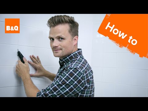 How to re-grout tiles