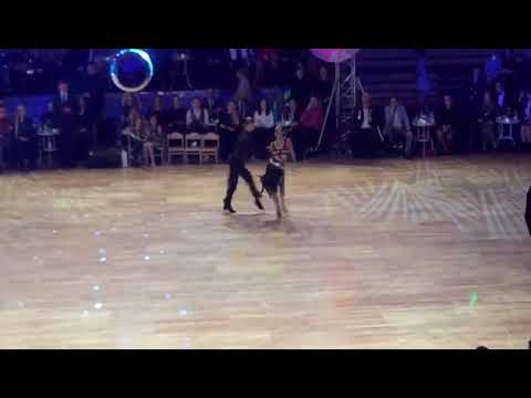 Oskar Dziedzic Magdalena Tarnowska Polish Championships 2018 solo samba