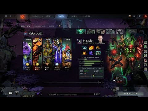 dota2sup miracle- wraith king liquid vs PSGLGD -TI9