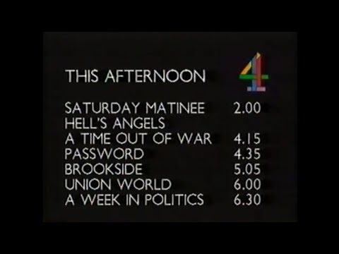 Channel 4 Start Up 6th November 1982