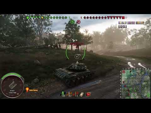 World of Tanks Console - T49 3rd mark game, Ace tanker, 5.5k DMG, 8k combined