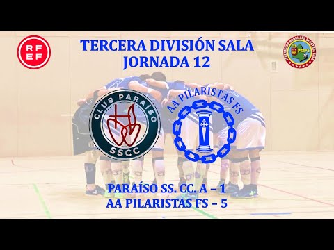 Temp. 21-22. Jornada 12: Paraíso SS CC  A 1 - AA Pilaristas FS 5