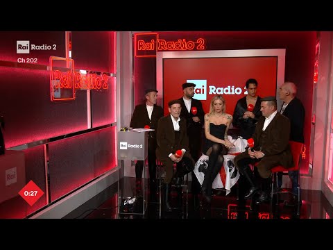 Intervista a Mahmood e I Tenores di Bitti (4ª serata) - Radio2 a Sanremo