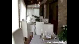 preview picture of video 'Agriturismo Relais del Colle, Marche - Il ristorante'
