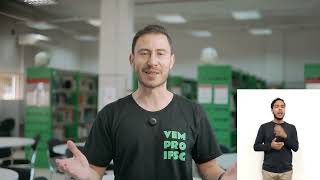 Em Libras | Tutorial acervo de e-books do IFSC