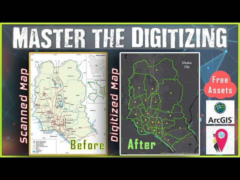 YouTube video about: When computer mapmakers digitize map data they?