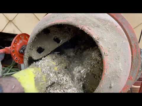 Making Hempcrete Blocks, a tutorial