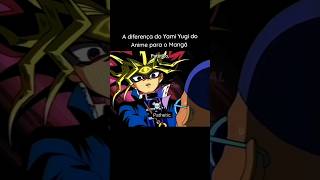 A diferença do Yami Yugi do Anime para o mangá #yugioh #yugi #anime