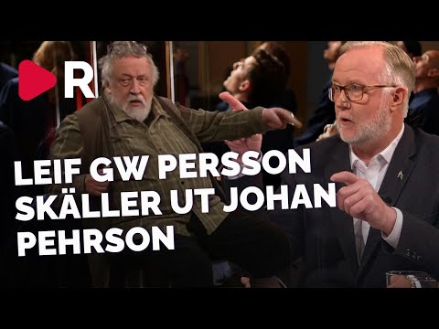 Storbråk mellan Leif GW och Johan Pehrson (L) i SVT