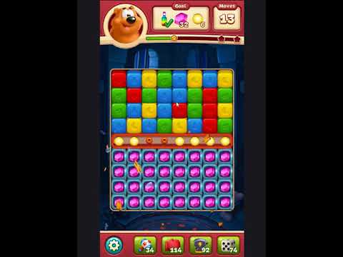 Toon Blast Level 1807 NO BOOSTERS - A S GAMING