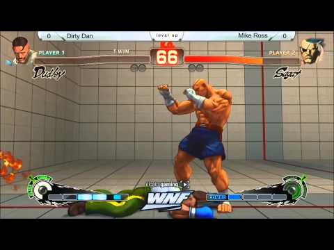 SSF4AE Dirty Dan vs Mike Ross - WNF 3.12 HD