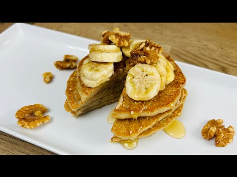 Healthy Banana Pancake Recipe  | Alkaline Recipes