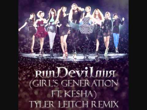 SNSD ft Ke$ha - Run Devil Run (Tyler Leitch remix)