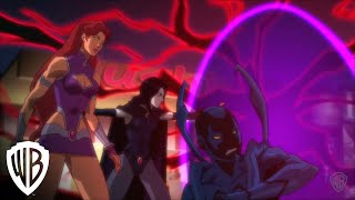 Justice League vs. Teen Titans clip - Titans Battle Demons
