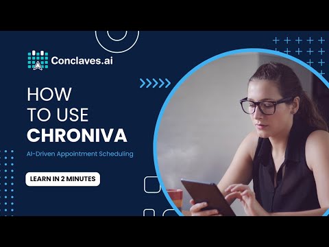 What is Chroniva? | Learn Smarter Scheduling Software in 2 Minutes | A Conclaves Product