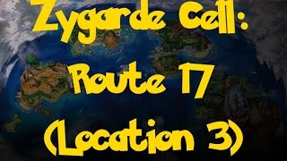 Zygarde Cell Location: Route 17 (Pokemon Sun/Moon)