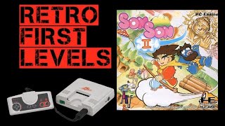 SonSon II - PC Engine/TurboGrafx-16  (Retro First Levels)