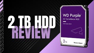 Unboxing 2TB Internal Hard Drive Upgrade | Wester Digital Purple | SATA 256 MB Cache, 3.5"  WD22PURZ