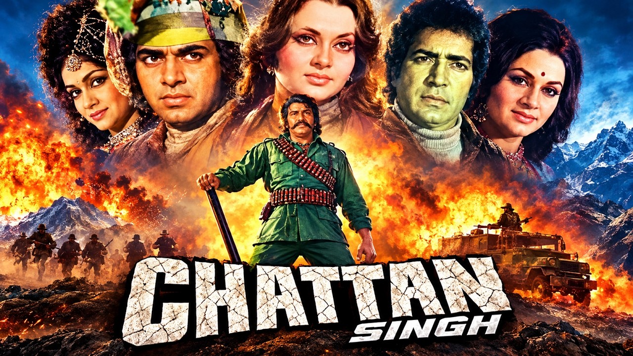 Chattan Singh 1974 Prem Nath & Vinod Mehra Yogeeta Bali Action Hit