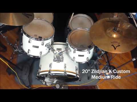 20 inch Zildjian K Custom Medium Ride