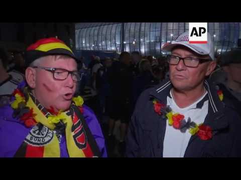 Fans react after Germany defeats Ukraine