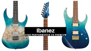 Video thumbnail for Ibanez 2020 Premium vs. High Performance Series - Ultimate Comparison by TonePedia