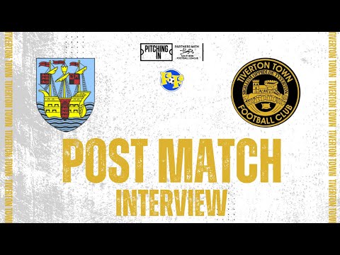 POST MATCH INTERVIEW | WEYMOUTH 4-1 TIVERTON TOWN