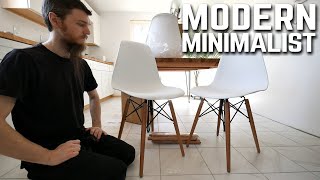 Amazing Modern Minimalist Chairs Unboxing and Assembly - Kitchen Makeover