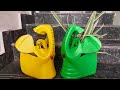 How To Make Elephant Shaped Planter Pots Using Any 5ltr Oil Can For Beginners Craft Tutorial Diyidea