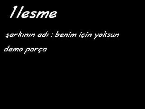 1LESME benim için yoksun