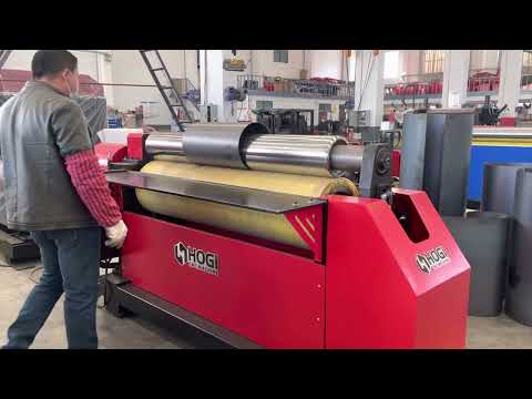 HOGI Hydraulic 2 rollers rolling machine for mass production,length 1500mm Customizable