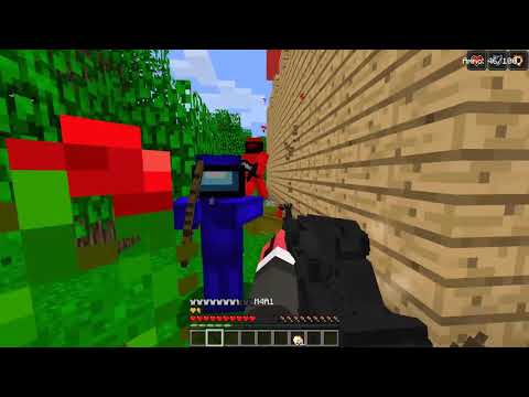 AMONG US KIYAMETİ VS EV! 😱 - Minecraft