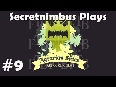 Let's Play Minecraft FTB Agrarian Skies #9 - So Many Quests!