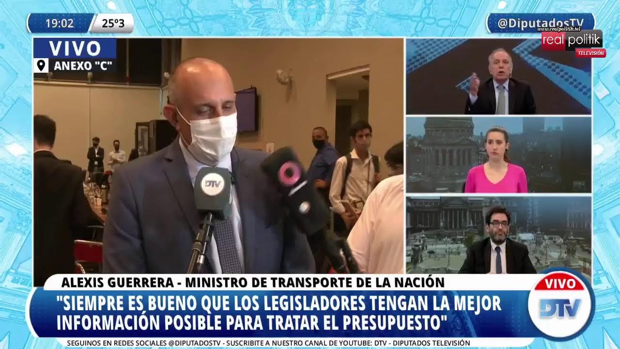 Los ministros Katopodis, Vizzotti y Guerrera exponen en Diputados sobre el Presupuesto 2022