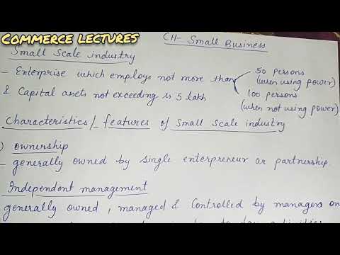 small scale industries features of small scale industries small business class 11 bst