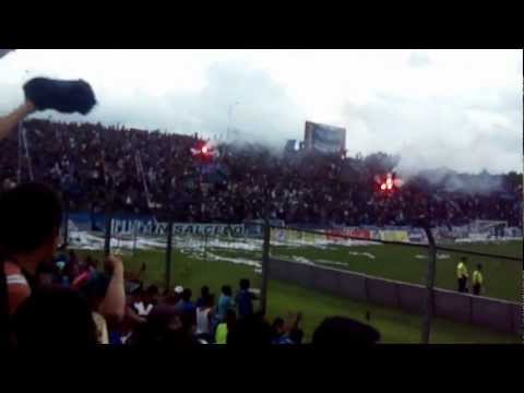 Celebración gol Quevedo 0 - Emelec 1
