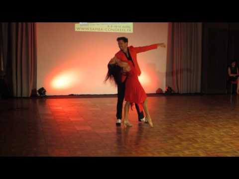 2016 04 08 - Samba Maniacos Lyon - shows - 3 - Anderson & Brenda