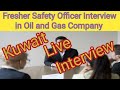 Live Interview Of Safety Officer For Gulf Fire Fighter Interview Fire Watcher For Kuwait