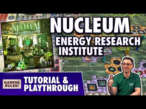 Nucleum: Energy Research Institute - Tutorial & Playthrough