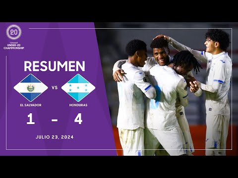 U20Championship 2024 | El Salvador vs Honduras | Grupo B