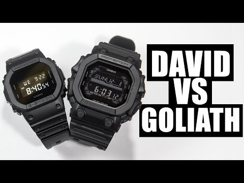 DAVID VS GOLIATH | G-SHOCK DW-5600BB-1 VS KINGKONG GX-56BB-1