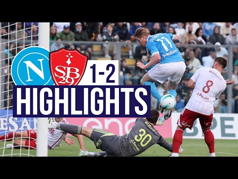 HIGHLIGHTS Napoli Brest 1-2 ⚽ Gol e sintesi della partita amichevole a Castel di Sangro