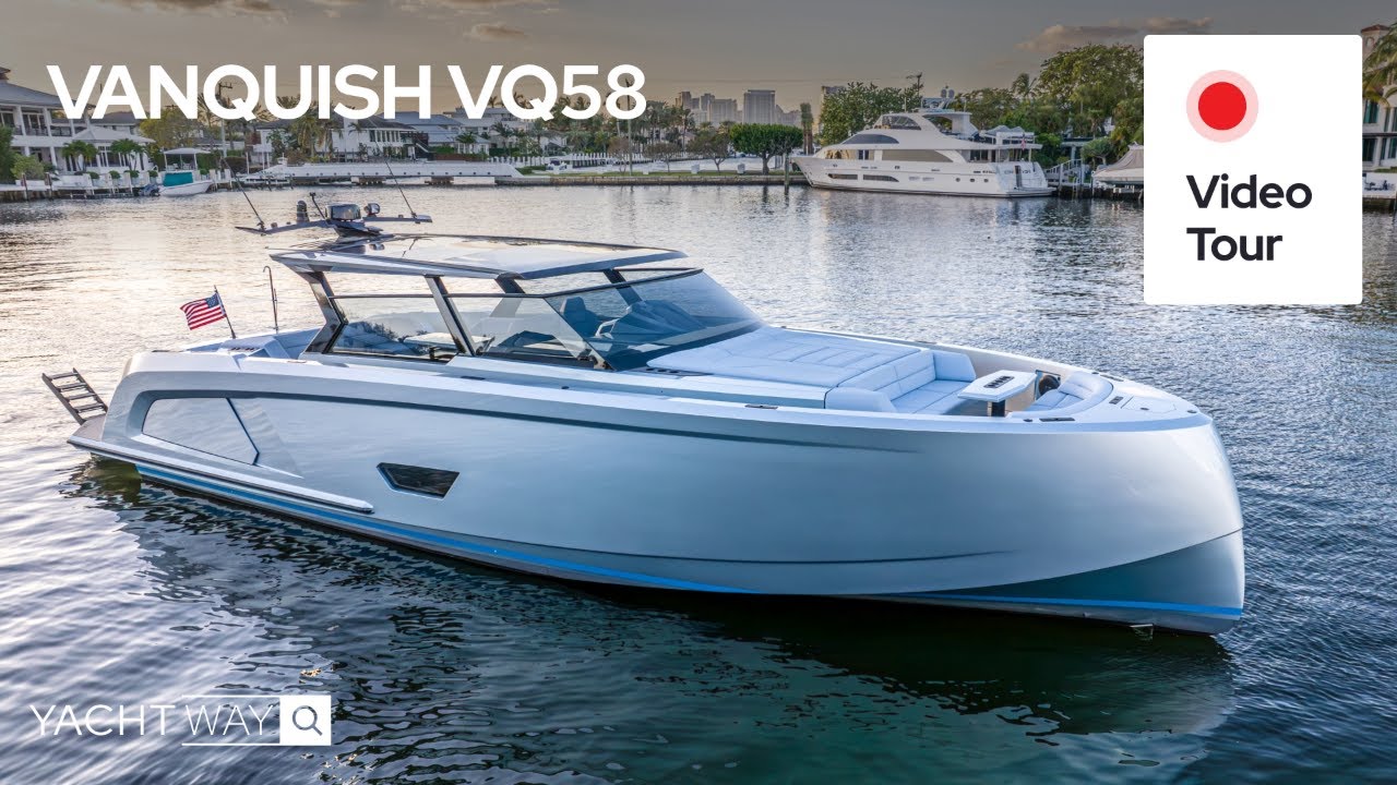 Full Yacht Tour - Vanquish VQ58 - The Rolls Royce of Yachts